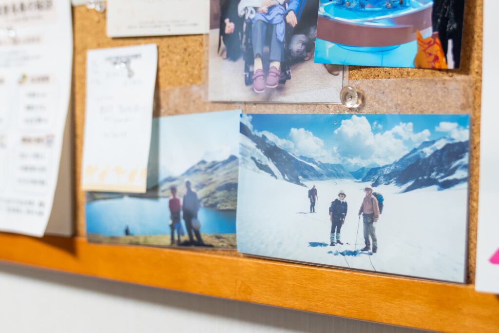 登山の写真