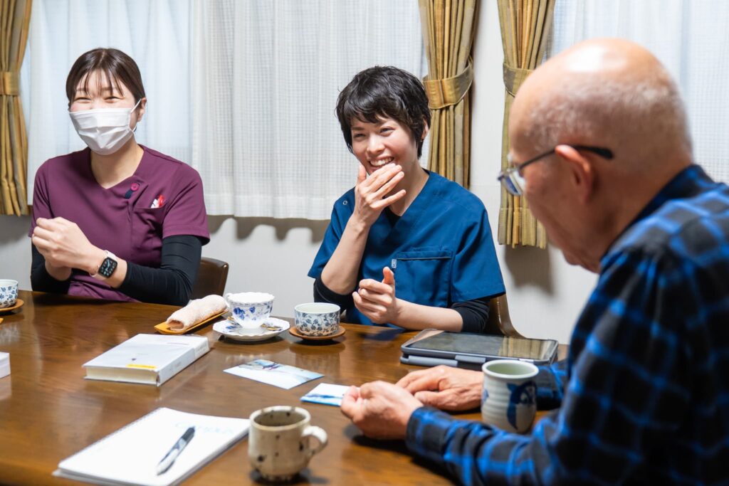 医師と看護師とご主人