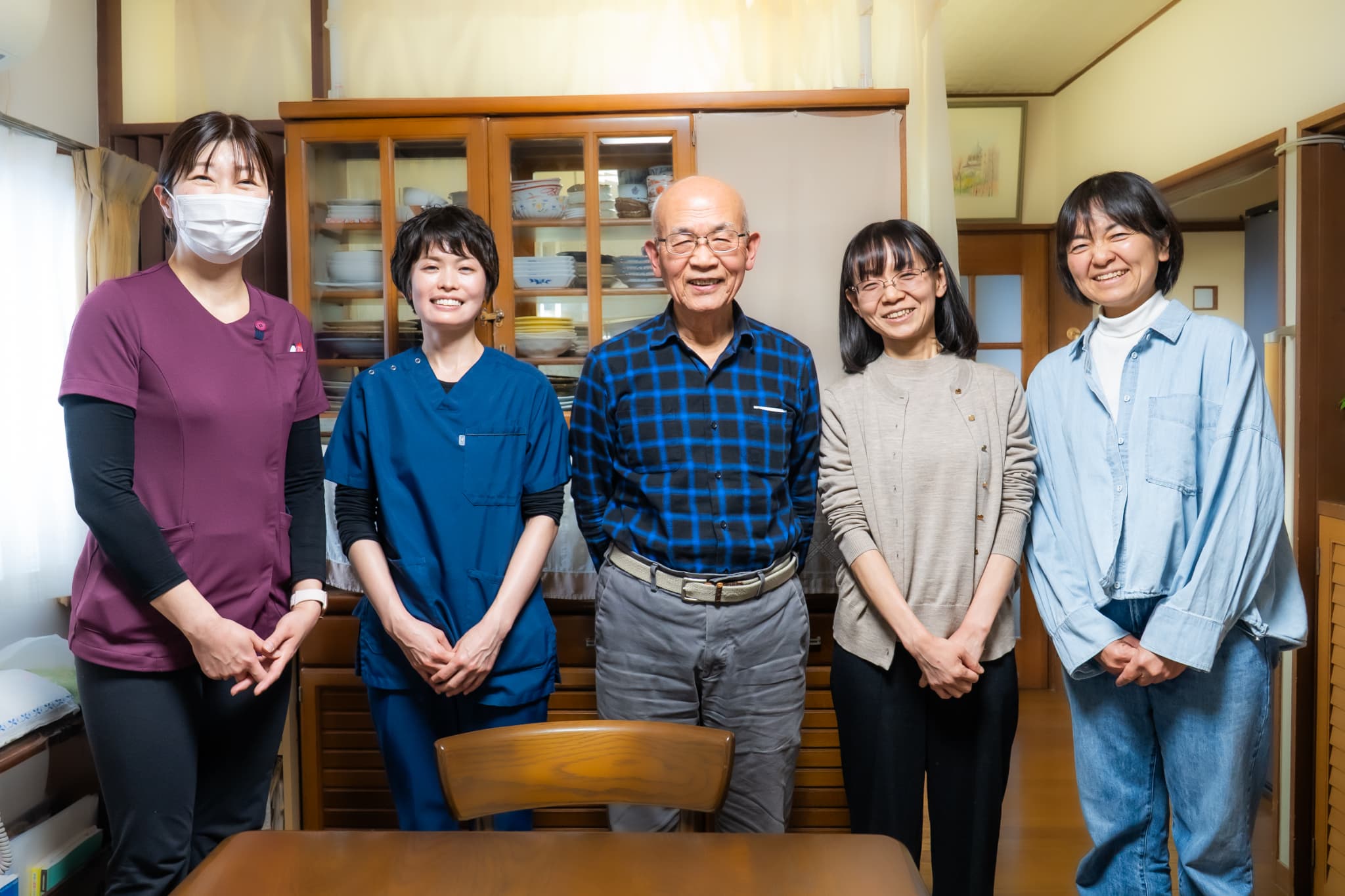 体験談vol.21 松本愛子さんのご主人、次女さん、三女さん