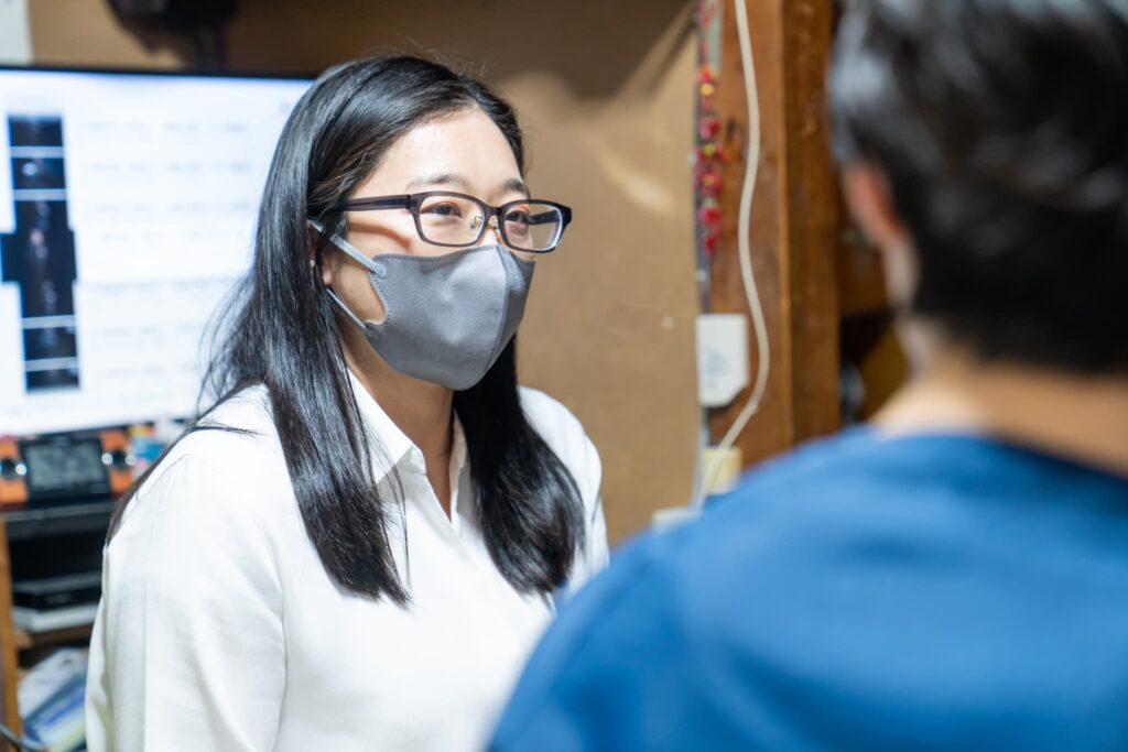 林知枝子さんの長女さん