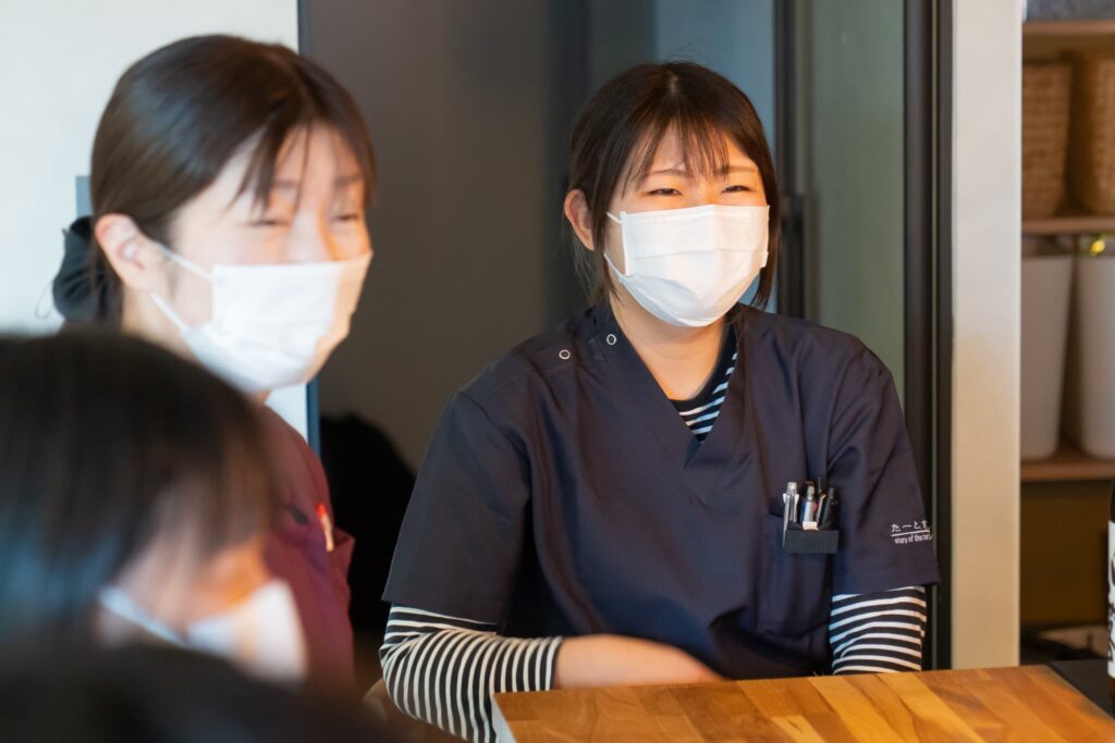 看護師の女性