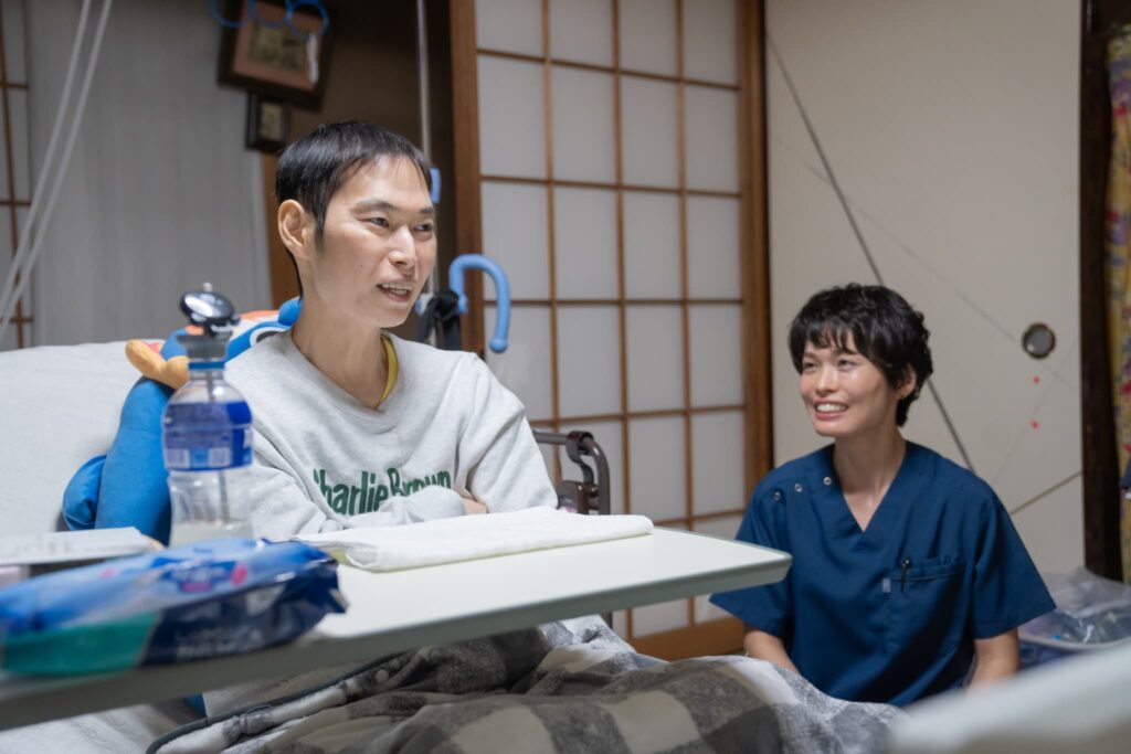 男性患者と医師