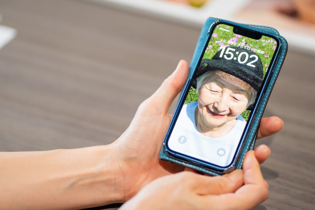 スマホの待受画面